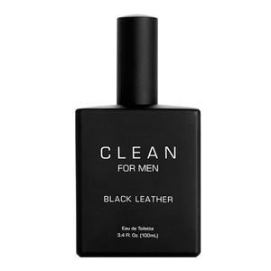 Clean For Men Black Leather