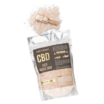 CBD Fizzy Muscle Soak Powder - Sandalwood Vanilla