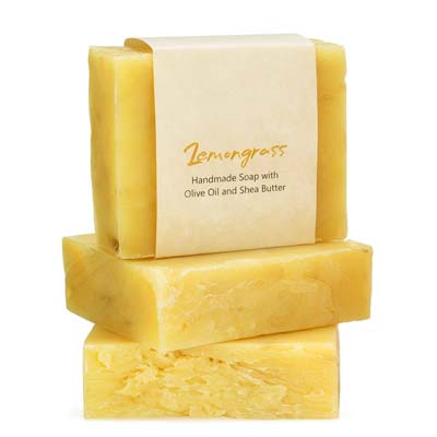 Natural Bar Soap 3 Pack - Lemongrass
