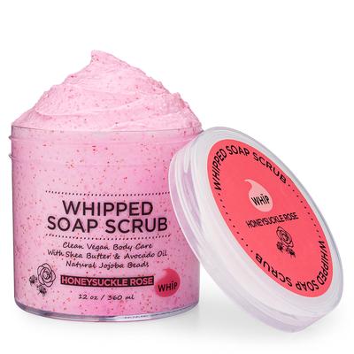 Whipped Soap Scrub - Honeysuckle Rose
